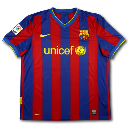 FC Barcelona 2009-10 Trikot heim Meistersaison - MESSI #10 - 6/10 - [L]