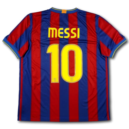 FC Barcelona 2009-10 Trikot heim Meistersaison - MESSI #10 - 6/10 - [L]