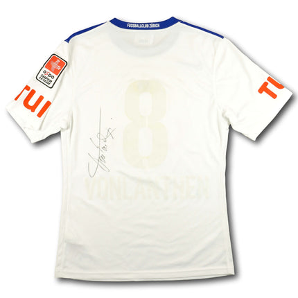 FC Zürich 2009-11 Trikot heim signiert - VONLANTHEN #8 - 5/10 - [M]