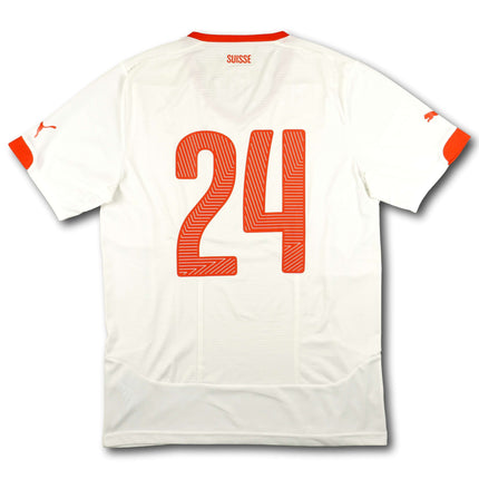 Schweiz 2014 Trikot auswärts - #24 - 7/10 - [L]