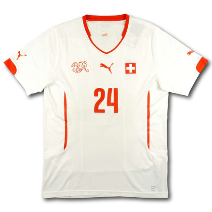Schweiz 2014 Trikot auswärts - #24 - 7/10 - [L]