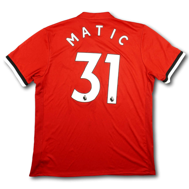 Manchester United 2017-18 Trikot heim - MATIC #31 - 9/10 - [L]