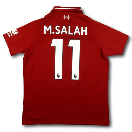 Liverpool FC 2018-19 Trikot heim - SALAH #10 - 9/10 - [Kids XL]