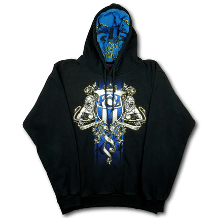 FC Zürich ca. 2010 Sweater fan mit Kapuze - 6/10 - [L]