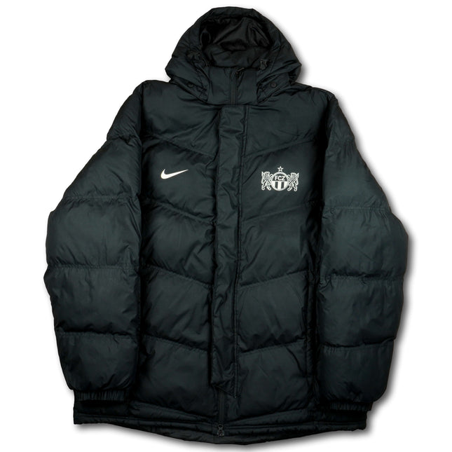 FC Zürich 2017 Jacket winterjacke mit Kapuze - 9/10 - [XXL]