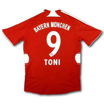 FC Bayern München 2007-09 Trikot heim Meistersaison (07/08) - TONI #9 - 9/10 - [M]