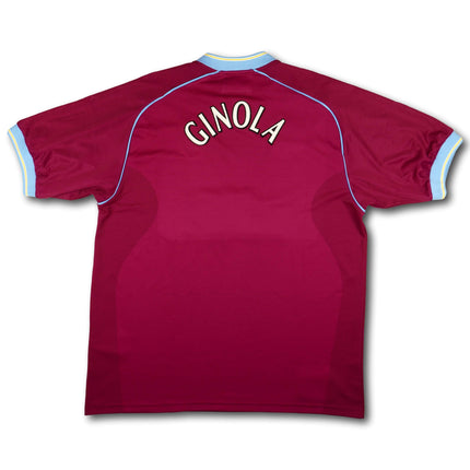 Aston Villa 2001-02 Trikot heim - GINOLA - 7/10 - [XL]