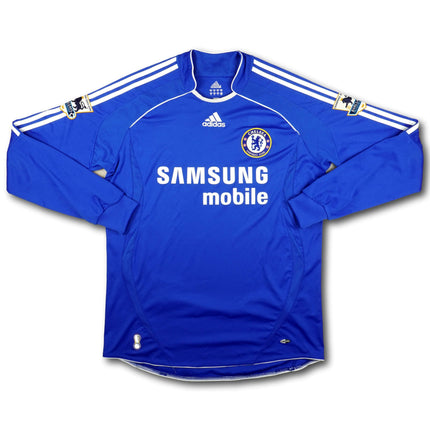 Chelsea FC 2006-08 Trikot heim - L/S - 8/10 - [M]