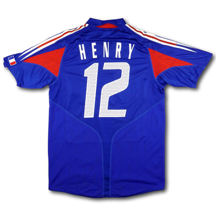Frankreich 2004 Trikot heim - HENRY #12 - 9/10 - [M]