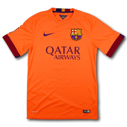 FC Barcelona 2014-15 Trikot auswärts Meistersaison - SUAREZ #9 - 9/10 - [S]