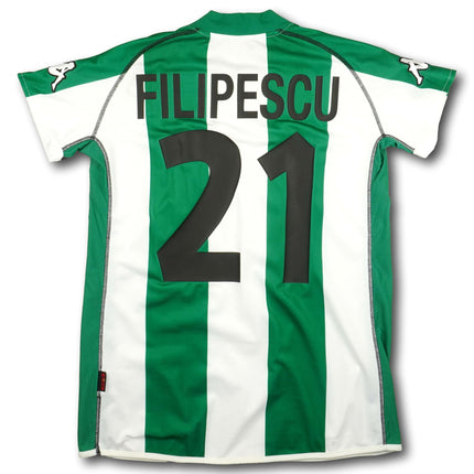 Real Betis 2002-03 Trikot heim - FILIPESCU #21 - 7/10 - [XL]