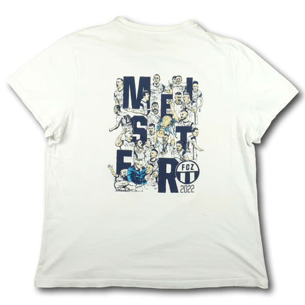FC Zürich 2021-22 T-Shirt fan Meistersaison - 6/10 - [L]