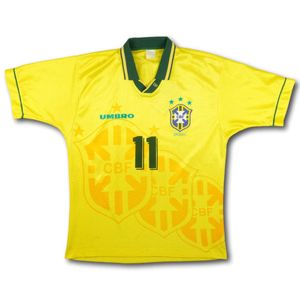 Brasilien 1994 Trikot heim WM-Sieger - ROMÁRIO #11 - 5/10 - [L]