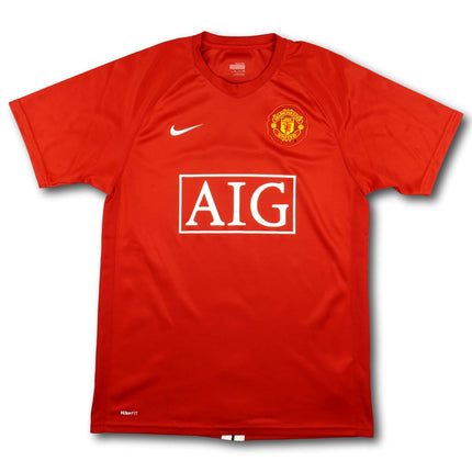 Manchester United 2007-08 Trikot heim Meister & Champions League sieger - RONALDO #7 - 8/10 - [S]