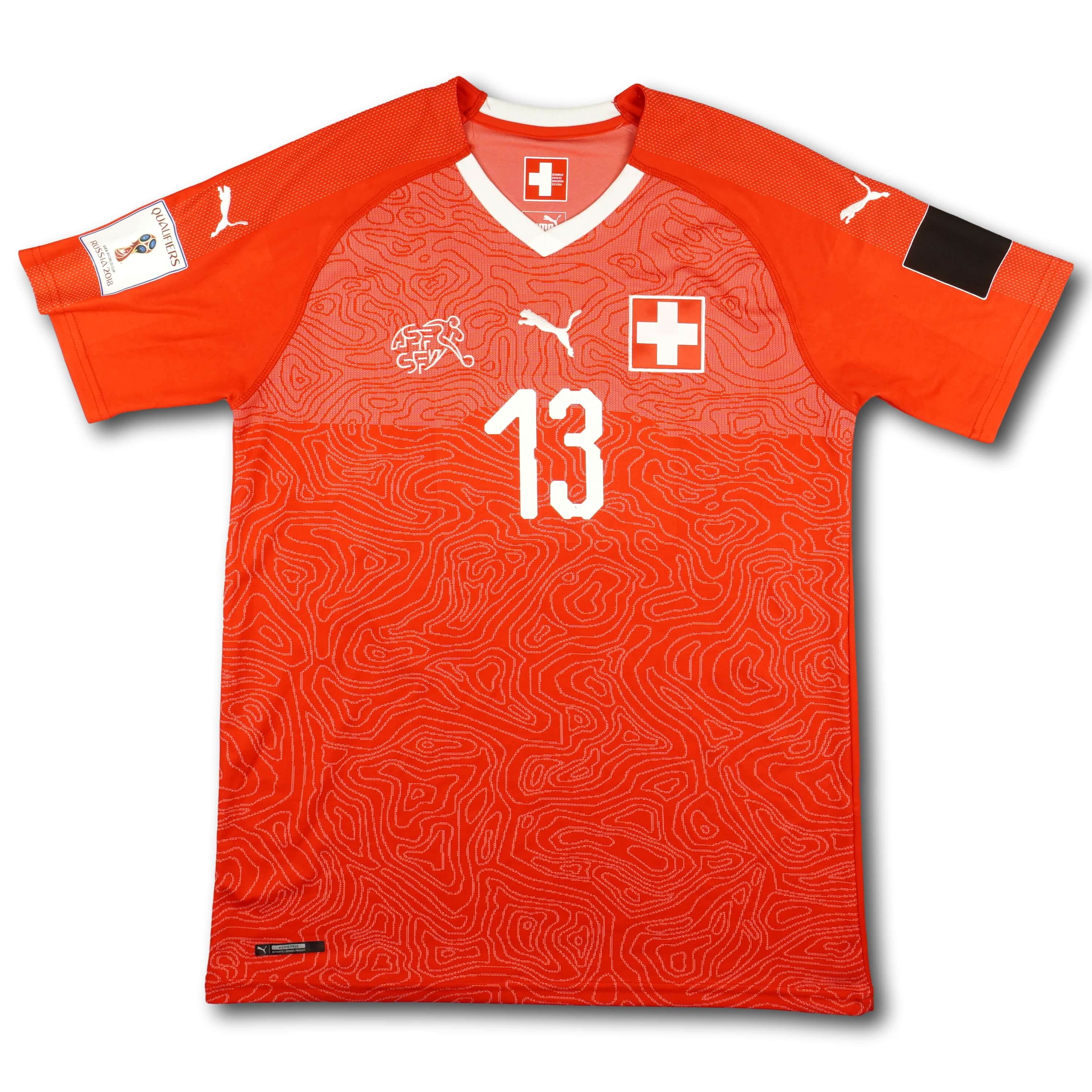 Schweiz 2018 Trikot heim - RODRIGUEZ #13 - 6/10
