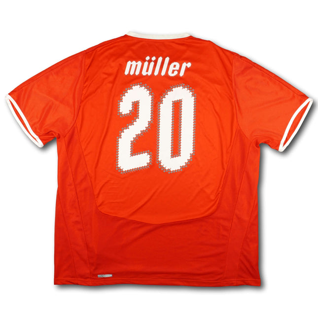 Schweiz 2008 Trikot heim - Müller #20 - 7/10 - [XL]
