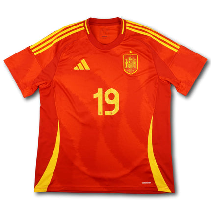 Spanien 2024 Trikot heim EM-Sieger - YAMAL #19 - 9/10 - [XL]