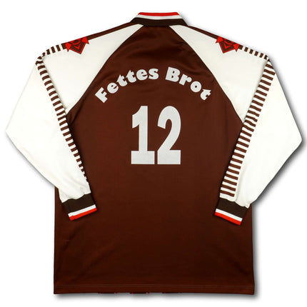 FC St. Pauli 1996-97 Trikot heim - FETTES BROT #12 - 7/10 - [XL]