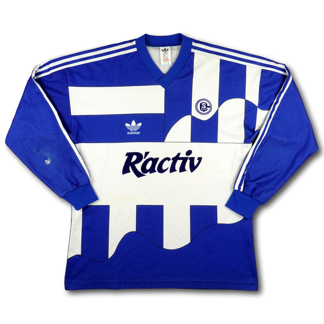 FC Schalke 04 1991-92 Trikot heim - #7 - 5/10 - [M]