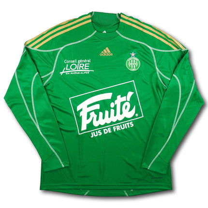 AS Saint-Étienne 2009-10 Trikot heim Player Specs - L/S - 9/10 - [L]