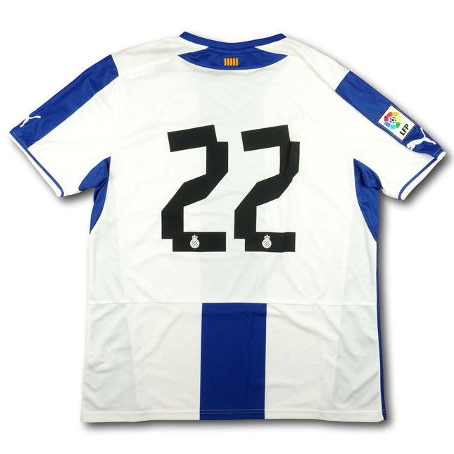 Espanyol Barcelona 2013-14 Trikot heim - #22 - 8/10 - [XL]
