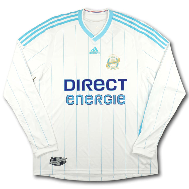 Olympique Marseille 2009-10 Trikot heim Player Specs Meistersaison - L/S - 9/10 - [XL]