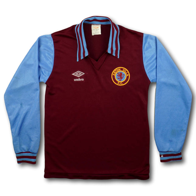 Aston Villa 1974-81 Trikot heim - L/S - 4/10 - [XS]