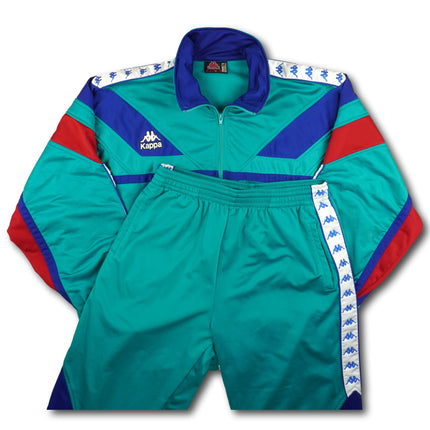 FC Barcelona 1992-93 Jacket training inkl. Hose - 6/10 - [XL]