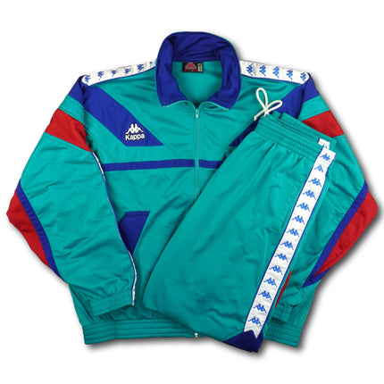 FC Barcelona 1992-93 Jacket training inkl. Hose - 6/10 - [XL]