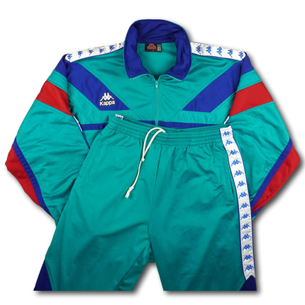 FC Barcelona 1992-93 Jacket training inkl. Hose - 6/10 - [XL]