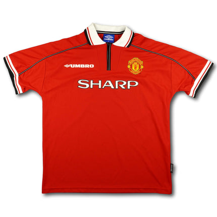 Manchester United 1998-00 Trikot heim Triplesaison (98/99) - 8/10 - [XL]