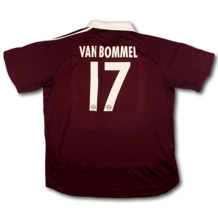 FC Bayern München 2006-07 Trikot spezial Champions League Heimtrikot - VAN BOMMEL #17 - 6/10 - [XL]