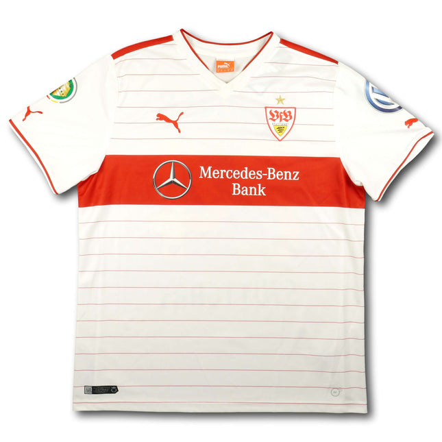 VfB Stuttgart 2013-14 Trikot heim - RÜDIGER #24 - 6/10 - [XL]