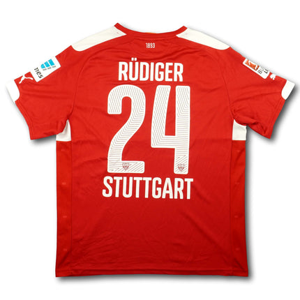 VfB Stuttgart 2014-15 Trikot auswärts - RÜDIGER #24 - 8/10 - [L]