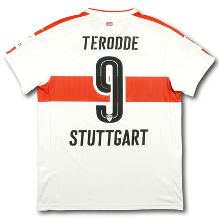 VfB Stuttgart 2016-17 Trikot heim Aufstiegssaison - TERODDE #9 - 7/10 - [L]