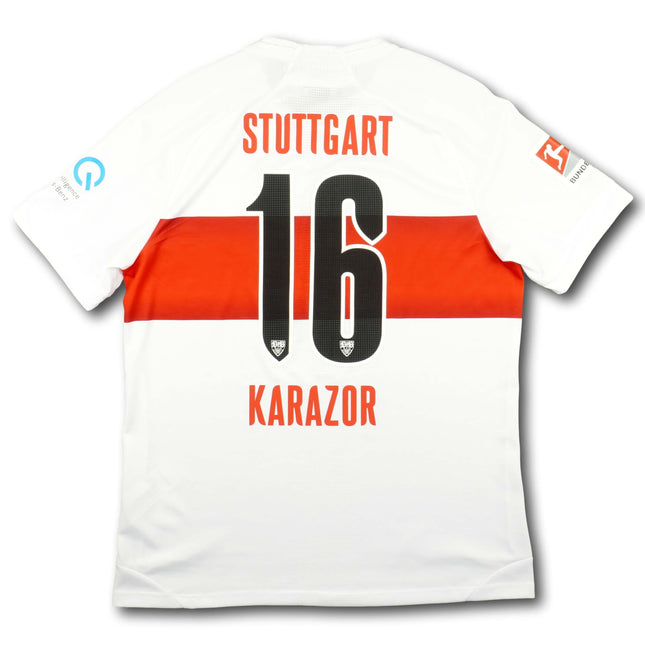 VfB Stuttgart 2019-20 Trikot heim - KARAZOR #16 - 9/10 - [L]