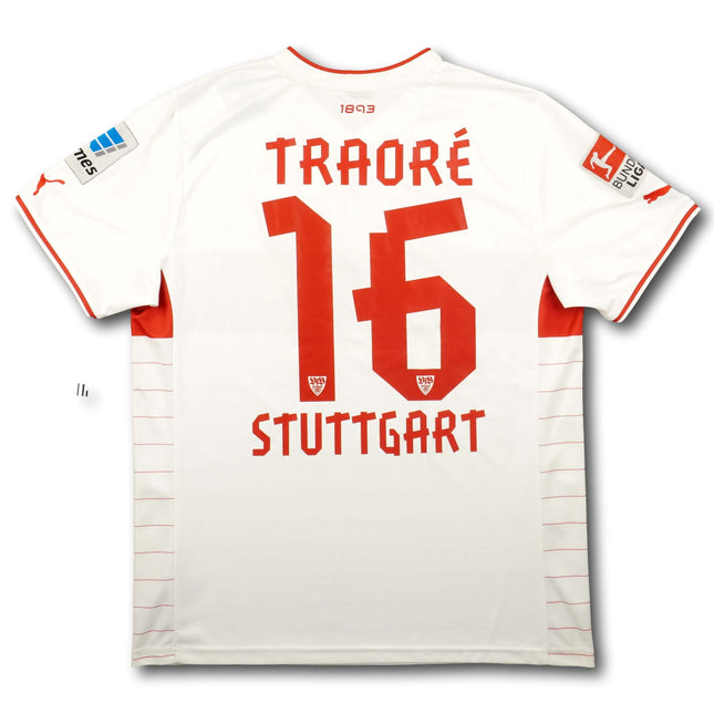 VfB Stuttgart 2013-14 Trikot heim - TRAORÉ #16 - 8/10 - [L]