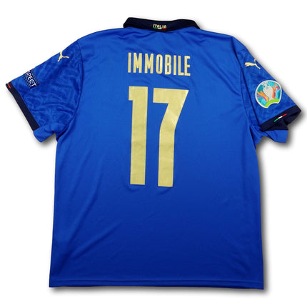 Italien 2021 Trikot heim EM-Sieger - IMMOBILE #17 - 7/10 - [XL]