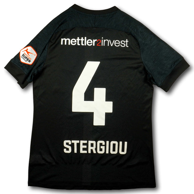 FC St. Gallen 2020-21 Trikot auswärts Player Issue - STERGIOU #4 - 9/10 - [M]