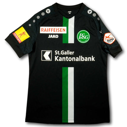 FC St. Gallen 2020-21 Trikot auswärts Player Issue - STERGIOU #4 - 9/10 - [M]