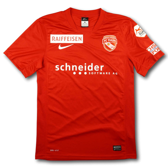 FC Thun 2014-15 Trikot heim Player Issue - HEDIGER #17 - 8/10 - [S]