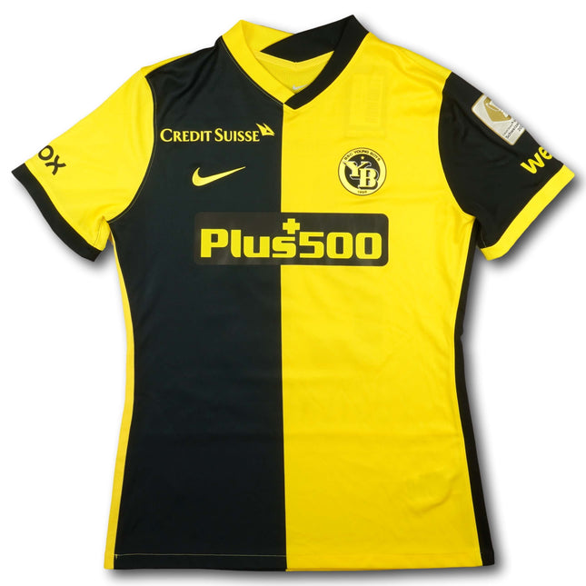BSC Young Boys 2021-22 Trikot heim Player Issue - LUSTENBERGER #28 - 9/10 - [L]