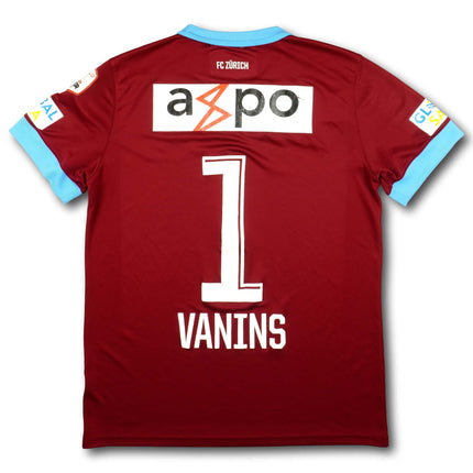 FC Zürich 2018-19 Trikot torhüter Player Issue - VANINS #1 - 5/10 - [L]