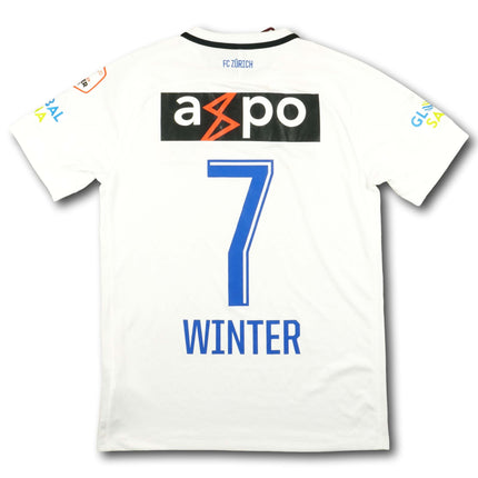 FC Zürich 2018-19 Trikot heim Player Issue - WINTER #7 - 6/10 - [M]