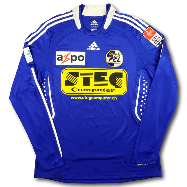 FC Luzern 2009-11 Trikot heim Player Issue - L/S - VERGARA #30 - 7/10 - [L]