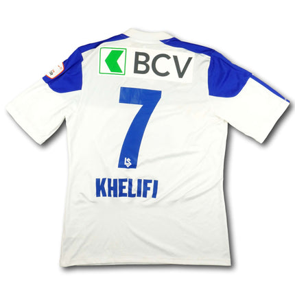FC Lausanne–Sport 2012-13 Trikot heim Player Issue - KHELIFI #7 - 7/10 - [M]