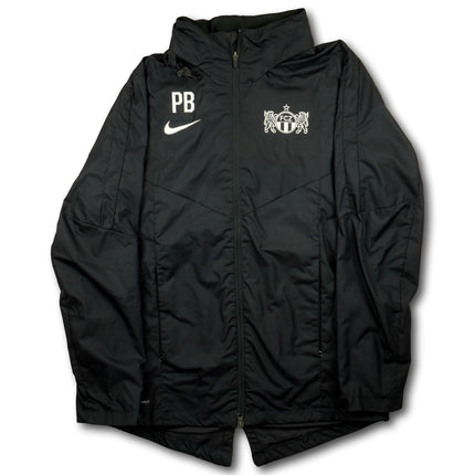 FC Zürich 2019-20 Jacket raincoat mit Kapuze - 9/10 - [L]