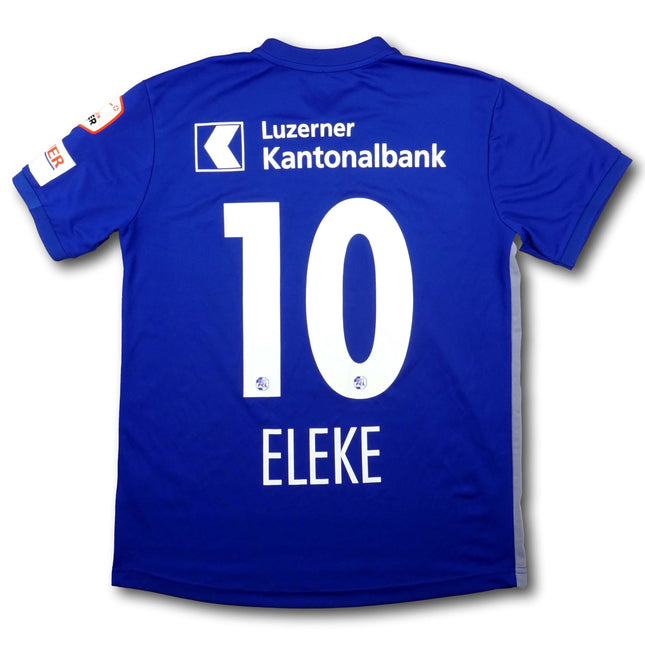 FC Luzern 2019-20 Trikot heim Player Issue - ELEKE #10 - 9/10 - [M]