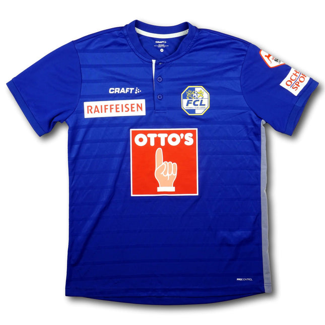 FC Luzern 2019-20 Trikot heim Player Issue - ELEKE #10 - 9/10 - [M]