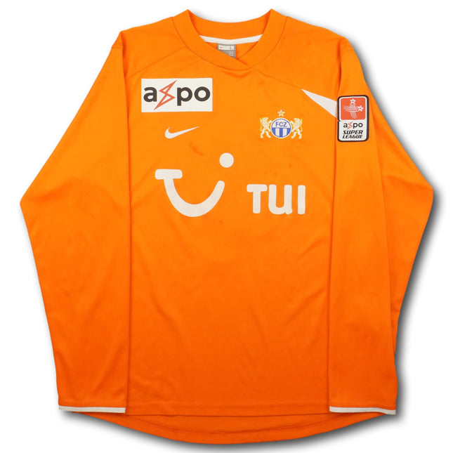 FC Zürich 2008-09 Trikot auswärts Player Issue - VERGARA #4 - 6/10 - [L]